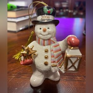 2006 Snowman Christmas Tree ornament.